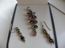 Sterling silver necklace and