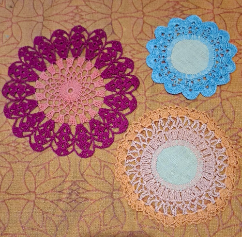 Handmade multicolour round - handmade,