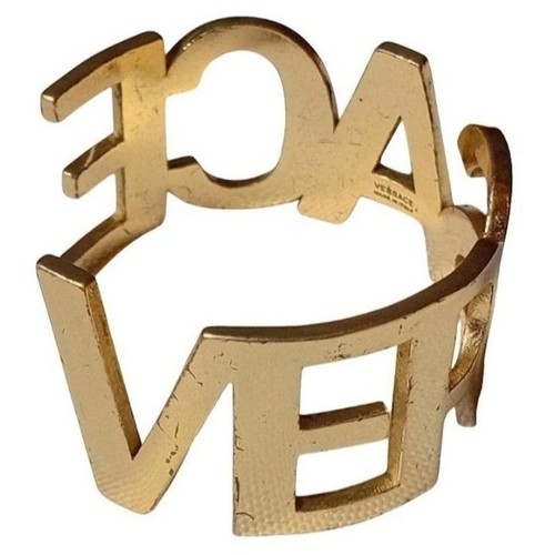 Versace chunky gold - versace, cuff