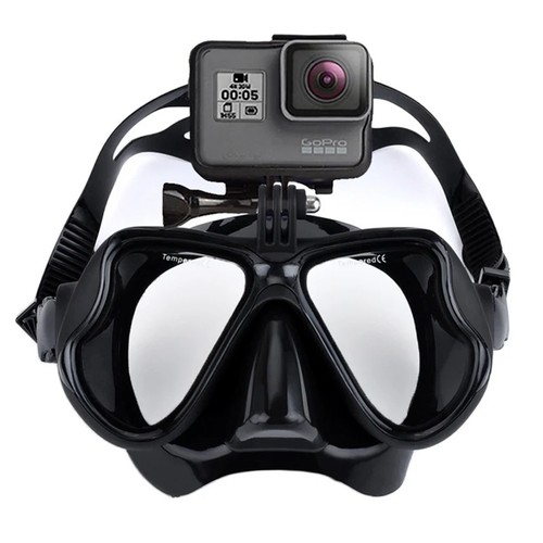 Diving mask with camera mount - mask,