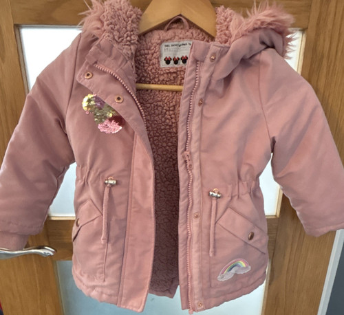 George girls pink - girls, parka