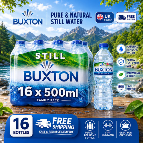 Buxton still water 500ml - still,