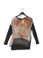 Miss Captain Trend Women's Top UK 10 Multi Polyester