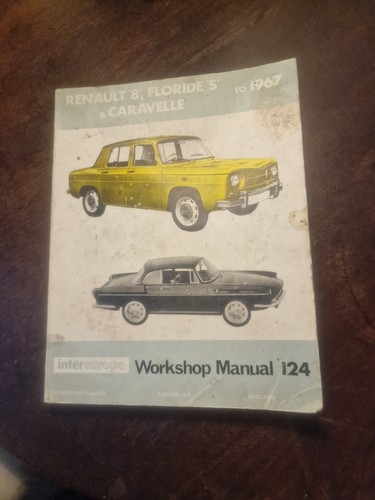 Vintage workshop manual - vintage,