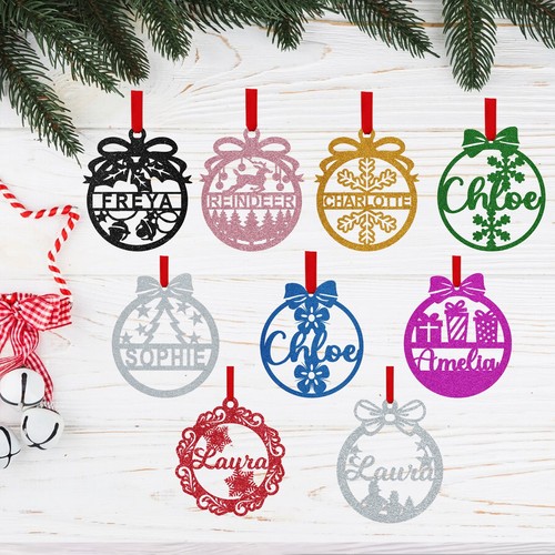 Personalised christmas tree - personalised,