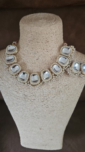 Indian jewellery set - , kundan