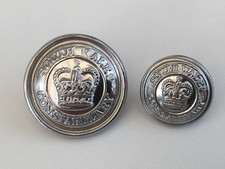 OBSOLETE POLICE BUTTONS, SOUTH WALES POLICE, Large & Small (Type A)