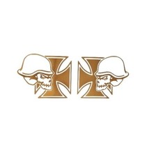 2 x Iron Cross Vinyl Sticker