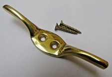PACK OF 10 - Solid brass Cleat