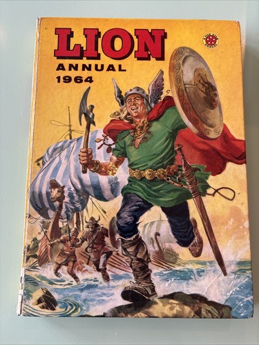1964 lion annual - annual, hardback