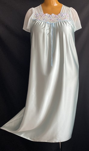 Vintage nightdress green - m&s,