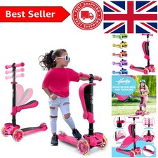 Pink 3-Wheel Tri Scooter for