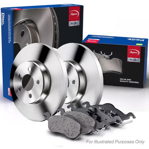 Apec front brake solid discs - apec,