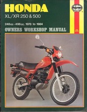HONDA XL250 S,XL250R,XL500