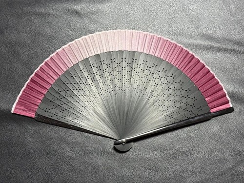 紫扇子 22cm cloth fabric