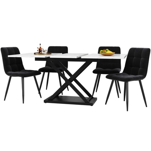 Dining table and - set, 4