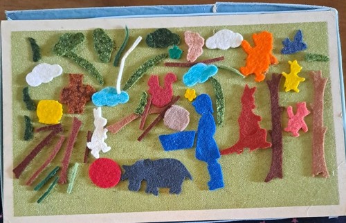 Winnie the pooh fuzzy - winnie-the-pooh, fuzzy-felt
