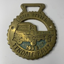 Vintage Brass Lister