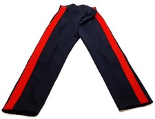 Army No1 Blues All Ranks Dress Trouser Wide Red Stripe British Uniform TRHQ17