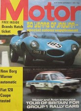 Motor magazine 9 September