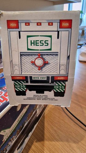 Hess toy truck - hess, racer