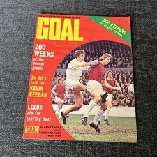 Goal Magazine 24 Jun 1972 Martin Chivers Tony Towers Len Glover Ron Davies