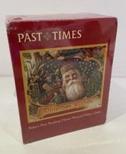 NEW Past Times Musical Snow Water Globe Christmas Wishes Rocking horse BG93