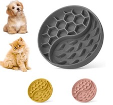 Pucho® Slow Feeder Dog Bowl , Cat Bowls. Silicone Modern Fun Puzzle Whale Design