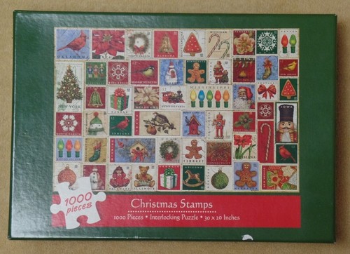 Christmas stamps jigsaw - christmas,