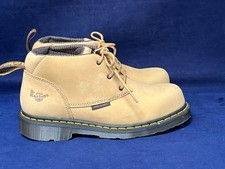 DR MARTENS UK 7 WHEAT INDUSTRIAL STEEL TOE ANTI STATIC SAFETY BOOTS BNWOB
