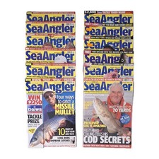 Sea Angler Magazine - Complete Year 2006 of Magazines Twelve(12) Back Copies