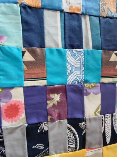 Handmade multicoloured cushion - multicoloured,