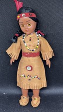 Vintage Native American Doll-