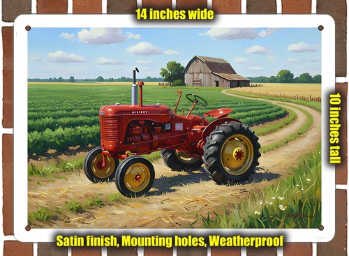 Metal sign 1948 massey - 1948,