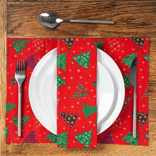 Christmas cotton fabric - cotton,