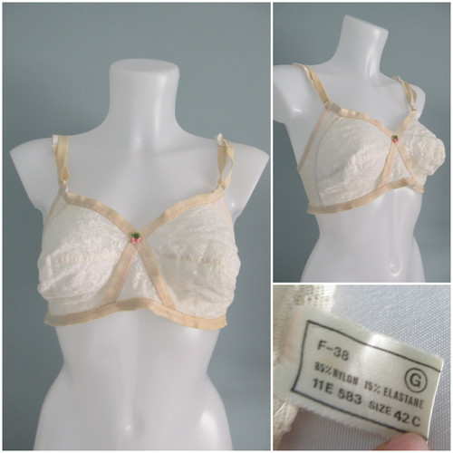 Vintage bra 1980s ladies - vintage,