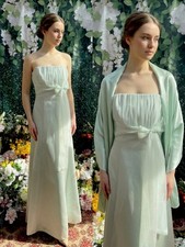 Ladies Dress Sage Green Size 2