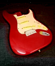 Squire Strat Electric Guitar Body No Neck - Red
