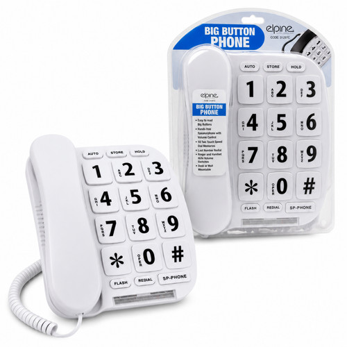 Elpine big button corded - button,