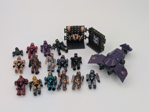 Halo mega bloks minifig bundle - halo,