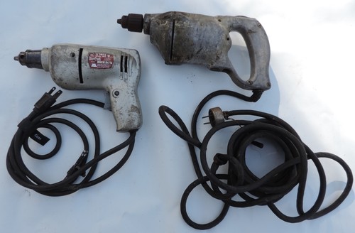 Vintage corded power drills - corded,