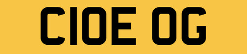Chloe number plate - for, sale