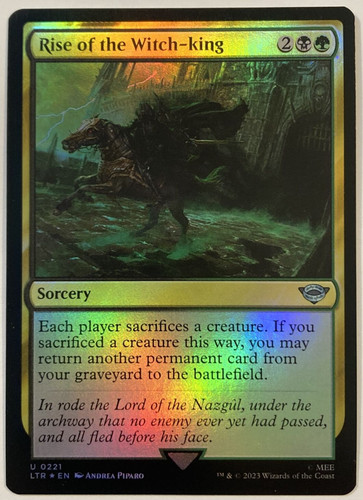 Mtg rise the witch king - mtg, witch-king