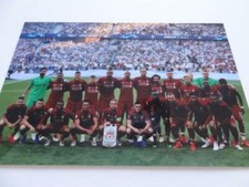 LIVERPOOL FC 2019 EUROPEAN CUP CHAMPIONS LEAGUE MADRID FINAL FULL SQUAD PHOTO