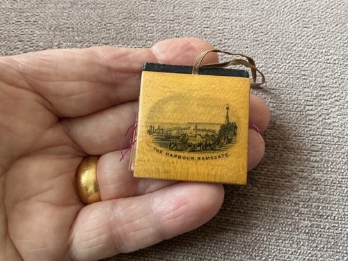 Mauchline transferware needle - transferware,
