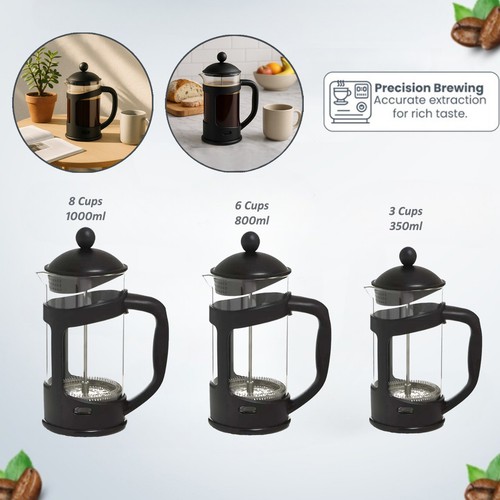 Coffee plunger or 8 cup - plunger, 3