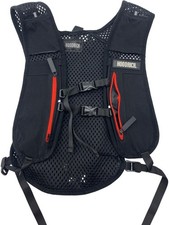 HOODRICH Tactical Vest Black Breathable Mesh Utility Adjustable Straps