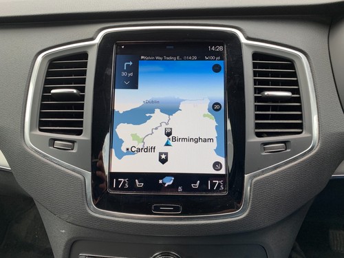 Volvo xc90 sat - sat, screen