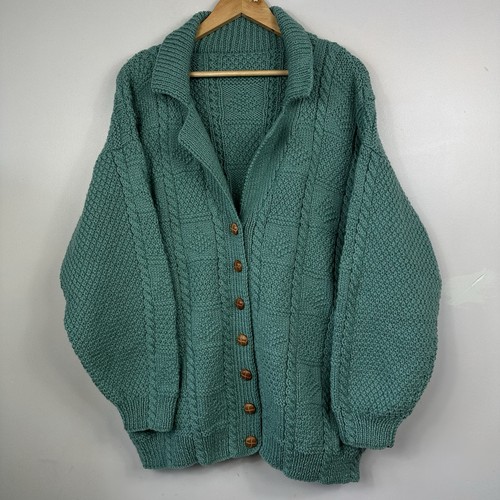 Vintage cable knit jumper - cable,