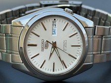 Vintage Seiko 5 Automatic Mens Watch 7s26-01v0 21 Jewels Day-Date Japan S-21